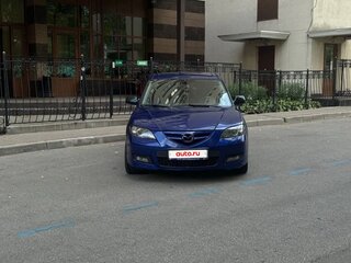 2008 Mazda 3 4-speed I (BK) Рестайлинг, синий, 550000 рублей, вид 2