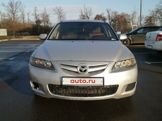 2007 Mazda 6 I (GG) Рестайлинг, серебристый, 570000 рублей, вид 1