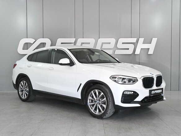 2019 BMW X4 30i II (G02), белый