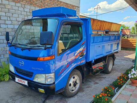 2002 Hino Series 300 (Dutro), синий, 3200000 рублей, вид 2