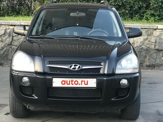 2008 Hyundai Tucson I, чёрный, 1185000 рублей, вид 1