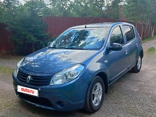 2011 Renault Sandero I, синий, 400000 рублей, вид 1