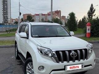 2013 Toyota Land Cruiser Prado 5-speed 150 Series Рестайлинг 1, белый, 4000000 рублей, вид 1