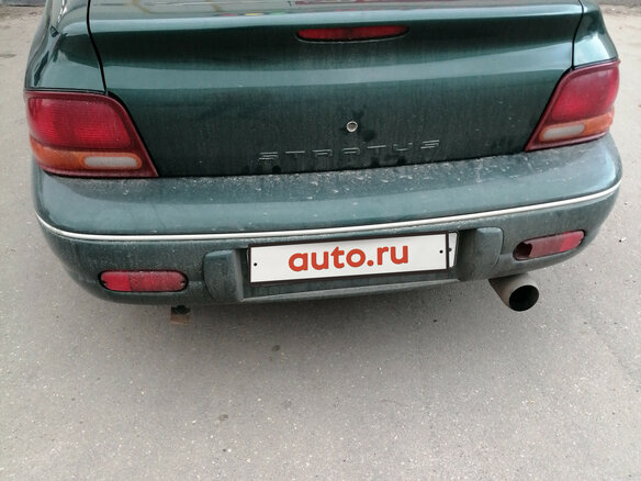 1998 Chrysler Stratus, зелёный, 130000 рублей - вид 2