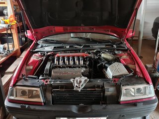 1992 Alfa Romeo 164 I Рестайлинг, красный, 2500000 рублей, вид 4
