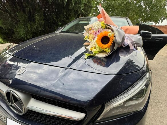 2017 Mercedes-Benz CLA 200 I (C117, X117) Рестайлинг, синий, 1800000 рублей - вид 7