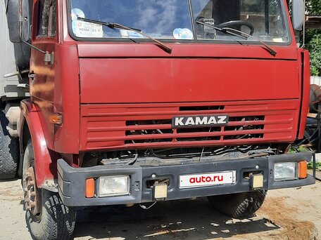 2001 КамАЗ 65115, красный, 1150000 рублей, вид 1