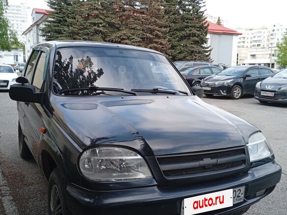 2007 Chevrolet Niva I, чёрный, 299990 рублей - вид 2
