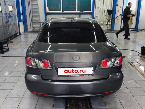 2006 Mazda 6 I (GG) Рестайлинг, серый, 450000 рублей - вид 1
