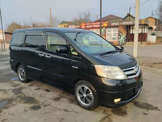 2008 Toyota Alphard I Рестайлинг, чёрный, 1400000 рублей, вид 2