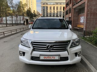 2012 Lexus LX 570 III Рестайлинг, белый, 4910000 рублей, вид 1