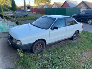 1987 Audi 80 IV (B3), белый, 135000 рублей, вид 2