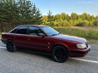 1992 Audi 100 IV (C4), красный, 240000 рублей, вид 3