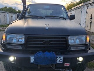 1995 Toyota Land Cruiser 80 Series Рестайлинг, зелёный, 1450000 рублей, вид 3