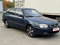 2007 Hyundai Accent ТагАЗ II, синий, 360000 рублей - вид 1