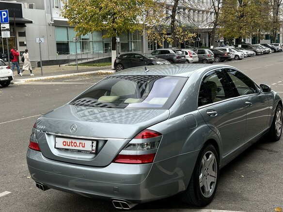 2007 Mercedes-Benz S-Класс 600 Long V (W221), серый - вид 3