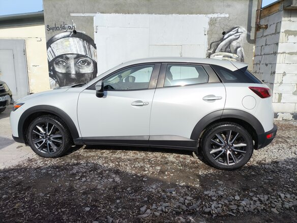2017 Mazda CX-3 I, серый, 1920000 рублей - вид 6