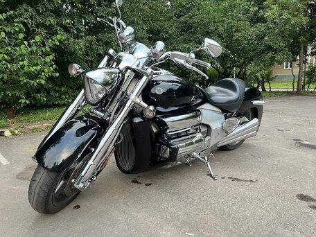 2004 Honda Valkyrie Rune, чёрный, 1900000 рублей, вид 2