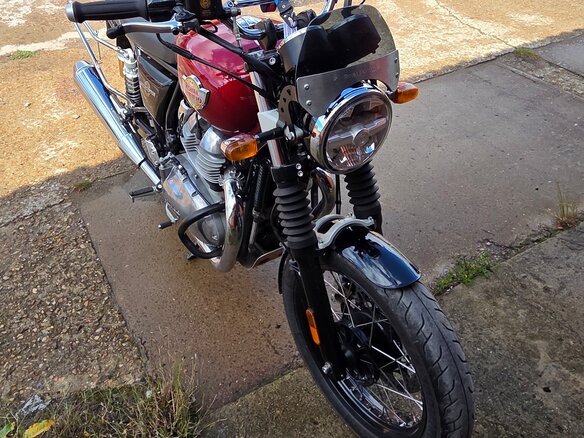 2024 Royal Enfield Interceptor 650, красный, 630000 рублей - вид 5