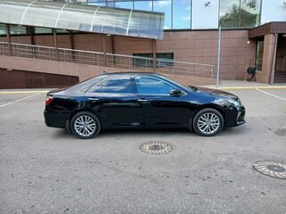 2015 Toyota Camry VII (XV50) Рестайлинг, чёрный, 1900000 рублей, вид 2