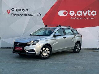 2021 Lada (ВАЗ) Vesta SW I, серебристый, 1060000 рублей, вид 1