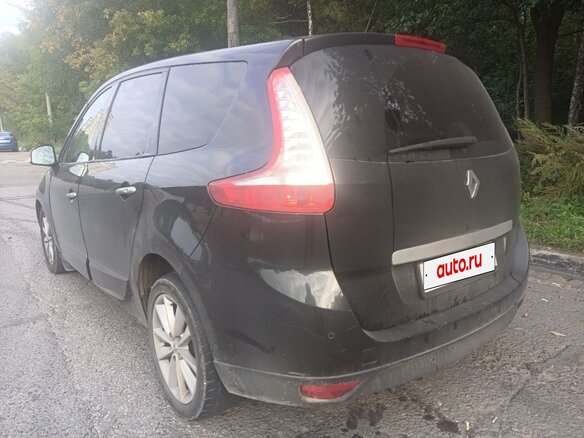 2010 Renault Scenic Grand III, чёрный, 770000 рублей - вид 7
