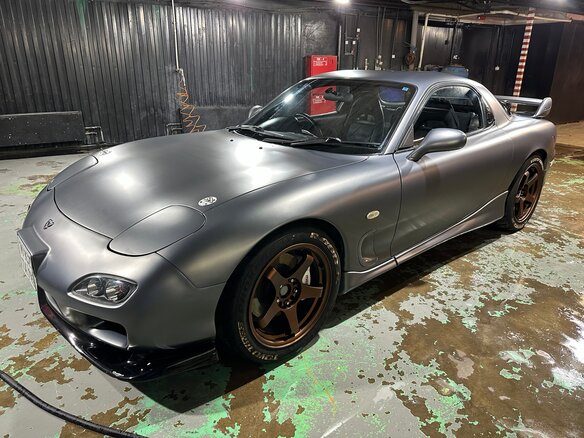 1995 Mazda RX-7 III (FD), серый