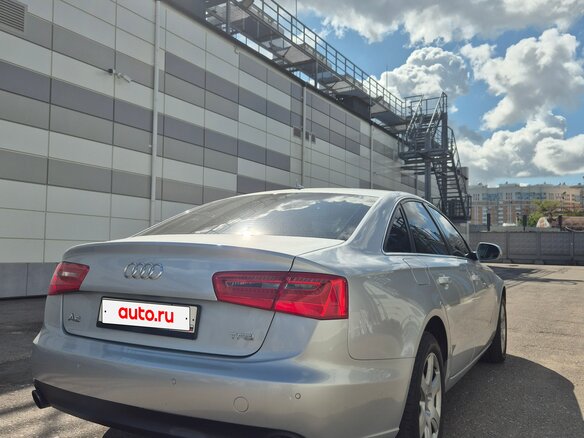 2013 Audi A6 IV (C7), серый, 1650000 рублей - вид 4