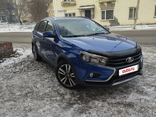 2021 Lada (ВАЗ) Vesta SW Cross I, синий, 1350000 рублей, вид 3