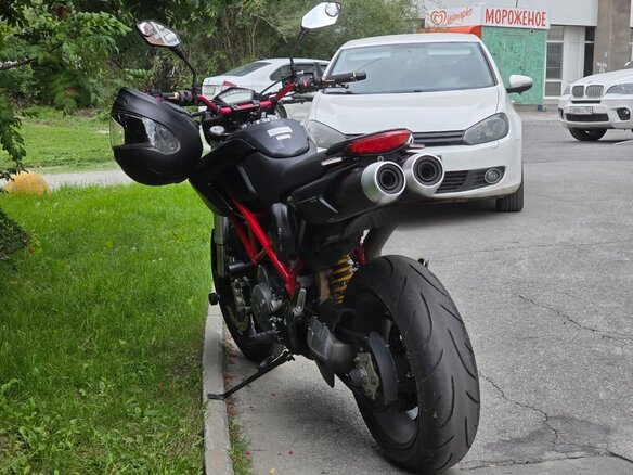 2010 Ducati Hypermotard, чёрный, 500000 рублей - вид 5