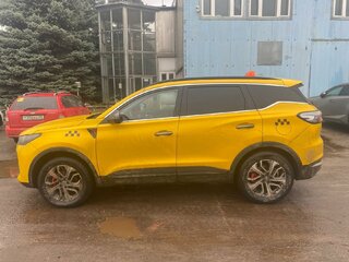 2024 Chery Tiggo 7 Pro Max I Рестайлинг, жёлтый, 1780000 рублей, вид 4