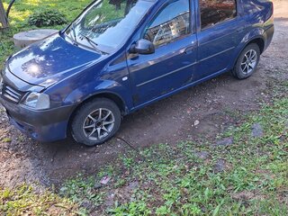 2006 Renault Logan I, синий, 180000 рублей, вид 2