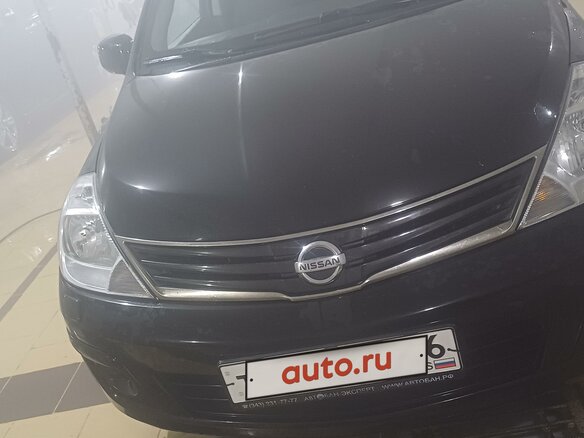2010 Nissan Tiida I Рестайлинг, чёрный, 758000 рублей - вид 3