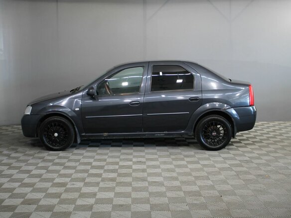 2007 Renault Logan I, серый, 185000 рублей - вид 8