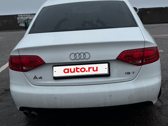 2009 Audi A4 IV (B8), белый, 980000 рублей - вид 5