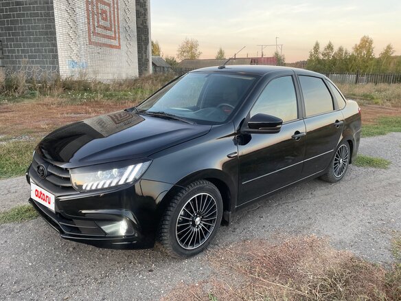 2020 Lada (ВАЗ) Granta I Рестайлинг, чёрный, 700000 рублей