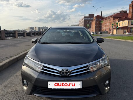 2014 Toyota Corolla XI (E160, E170, E180), серый, 1280000 рублей, вид 3