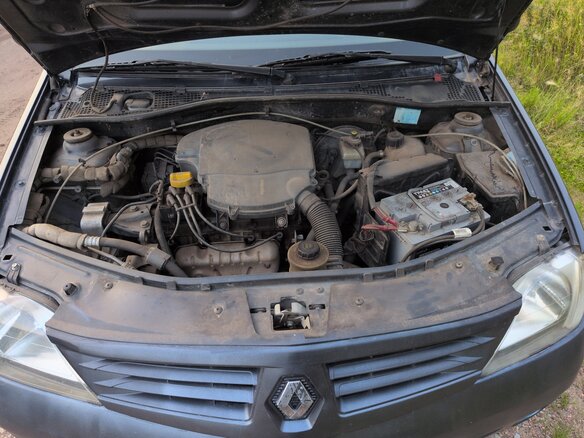 2008 Renault Logan I, серый, 405000 рублей - вид 15