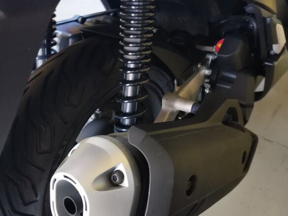 2021 Honda PCX 125, чёрный, 350000 рублей - вид 11