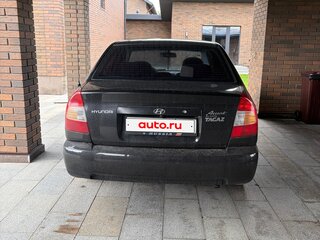 2011 Hyundai Accent ТагАЗ II, чёрный, 340000 рублей, вид 5