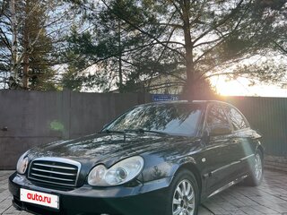 2007 Hyundai Sonata ТагАЗ IV (EF) Рестайлинг, чёрный, 600000 рублей, вид 1