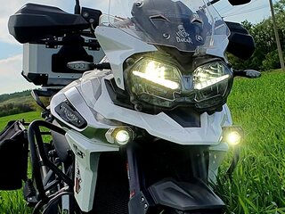 2018 Triumph Tiger 1200, белый, 1300000 рублей, вид 3