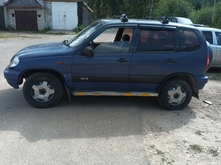 2005 Chevrolet Niva I, синий, 330000 рублей, вид 4