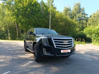 2015 Cadillac Escalade IV, чёрный, 3500000 рублей, вид 1