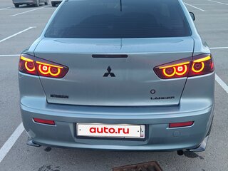 2009 Mitsubishi Lancer X, серый, 630000 рублей, вид 3