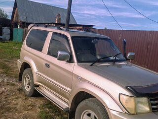 2001 Toyota Land Cruiser Prado 90 Series Рестайлинг, коричневый, 1400000 рублей, вид 1