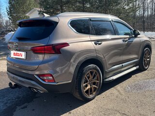 2019 Hyundai Santa Fe IV, бежевый, 3160000 рублей, вид 4