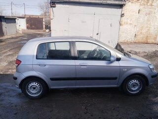 2004 Hyundai Getz I, серебристый, 420000 рублей, вид 3