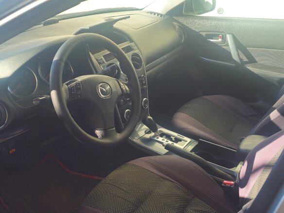2006 Mazda 6 I (GG) Рестайлинг, серебристый, 450000 рублей - вид 7