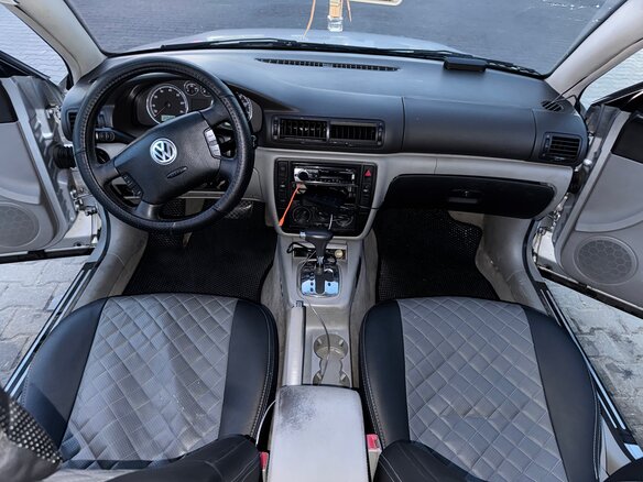 2002 Volkswagen Passat B5 Рестайлинг, серебристый, 440000 рублей - вид 15
